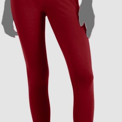 $20 Style & Co Women's Red Pull-On Leggings Pants Petite Size PS